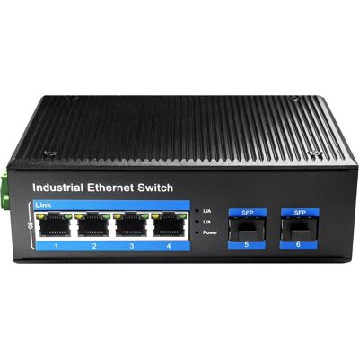 Switch de rede Cudy IG1004S2P - 4 Portas Gigabit PoE Industrial Switch de rede Cudy IG1004S2P - 4 Portas Gigabit PoE Industrial