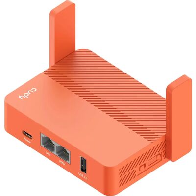 Router bezprzewodowy Cudy AC1200 - Pomarańczowy, Dual-Band, VPN, USB Router bezprzewodowy Cudy AC1200 - Pomarańczowy, Dual-Band, VPN, USB