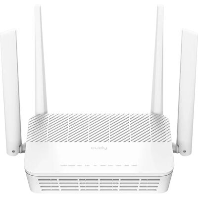 Cudy AX3000 WiFi 6 Mesh Router - Dual-Core, 2,5 Gbit/s WAN, 4x RJ45, VPN Cudy AX3000 WiFi 6 Mesh Router - Dual-Core, 2,5 Gbit/s WAN, 4x RJ45, VPN