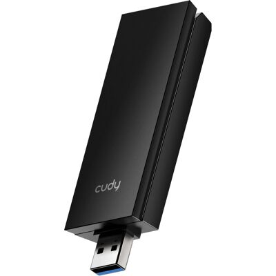 Cudy WU5400 Tri-Band Wi-Fi 6E Netzwerkkarte - Unterstützt Windows 11/10 Cudy WU5400 Tri-Band Wi-Fi 6E Netzwerkkarte - Unterstützt Windows 11/10