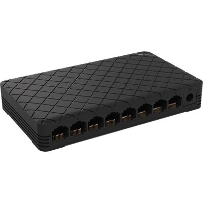 Ruijie Networks RG-ES08G-L 8-porttinen Gigabit Ethernet-kytkin - Musta Ruijie Networks RG-ES08G-L 8-porttinen Gigabit Ethernet-kytkin - Musta