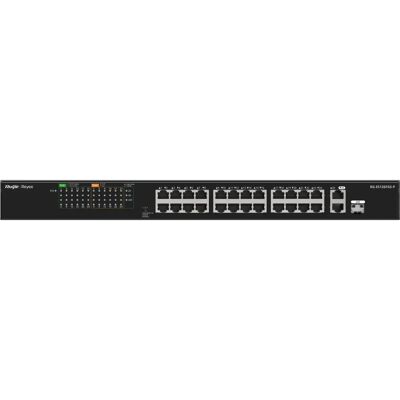 Switch réseau Ruijie RG-ES126FGS-P - 24 ports PoE - Publicité Switch réseau Ruijie RG-ES126FGS-P - 24 ports PoE - Publicité
