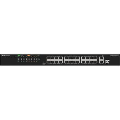 Switch Réseau Ruijie RG-ES126FGS-LP - PoE, 24 Ports, Noir Switch Réseau Ruijie RG-ES126FGS-LP - PoE, 24 Ports, Noir