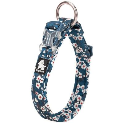 Truelove Blossom - Navy-White - XXL - Obroża dla psa Truelove Blossom - Navy-White - XXL - Obroża dla psa