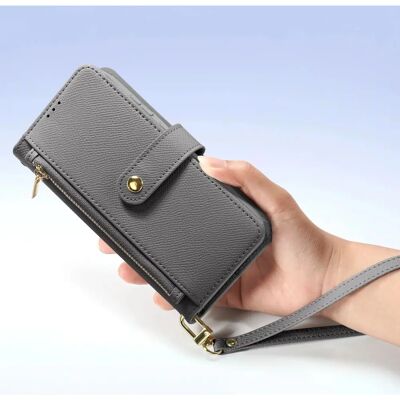 Dux Ducis Lawa Series MagSafe Lederen Bookcase - Smartphone Case Dux Ducis Lawa Series MagSafe Lederen Bookcase - Smartphone Case