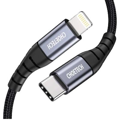 Choetech IP0039 1,2 m schwarzes Kabel Choetech IP0039 1,2 m schwarzes Kabel