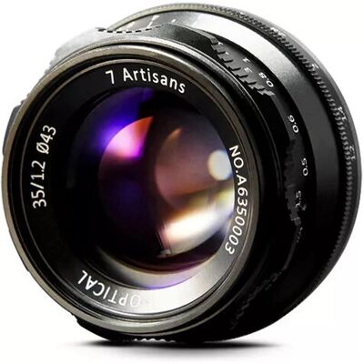 7ARTISANS - 35mm F1.2 Fuji FX - obiettivo 7ARTISANS - 35mm F1.2 Fuji FX - obiettivo