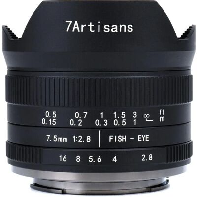 7artisans 7,5 mm F/2.8 Mark II - Objektiv 7artisans 7,5 mm F/2.8 Mark II - Objektiv