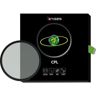 7Artisans - CPL Circular Polarising - 82 mm - Kamera Filter 7Artisans - CPL Circular Polarising - 82 mm - Kamera Filter