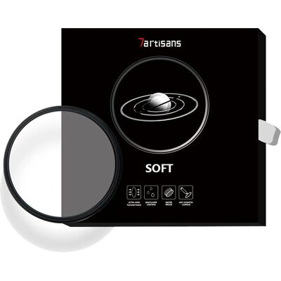 Filtre de Diffusion Doux Blanc 7Artisans - 72 mm - Publicité Filtre de Diffusion Doux Blanc 7Artisans - 72 mm - Publicité
