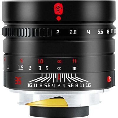 7Artisans 35mm F/2.0 Leica M - Cine-objectief - Zwart 7Artisans 35mm F/2.0 Leica M - Cine-objectief - Zwart