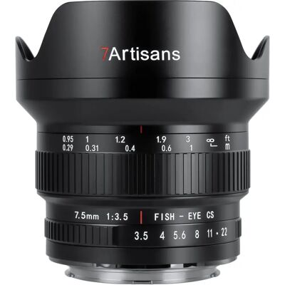 7artisans 7,5mm Fisheye für Nikon F - Weitwinkel VR-Objektiv 7artisans 7,5mm Fisheye für Nikon F - Weitwinkel VR-Objektiv