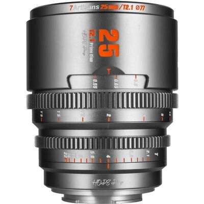 7Artisans Hope 25mm T/2.1 Micro Four Thirds Titan cinema lens 7Artisans Hope 25mm T/2.1 Micro Four Thirds Titan cinema lens