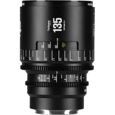 Canon EF 135mm T2.4 7Artisans Infinte Cinema Lens - Zwart Canon EF 135mm T2.4 7Artisans Infinte Cinema Lens - Zwart