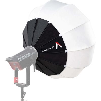 Aputure Lantern 90 Softbox - Modificateur de lumière omnidirectionnel - Publicité Aputure Lantern 90 Softbox - Modificateur de lumière omnidirectionnel - Publicité
