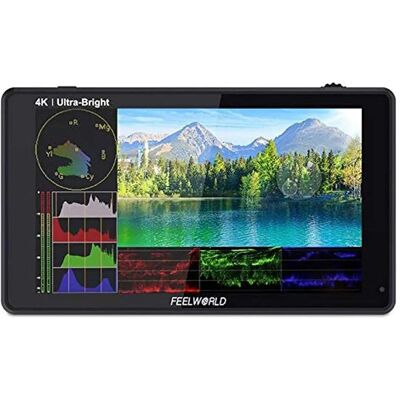 Feelworld LUT6S 6" 2600nits Touchscreen Videomonitor - Kamerazubehör Feelworld LUT6S 6" 2600nits Touchscreen Videomonitor - Kamerazubehör