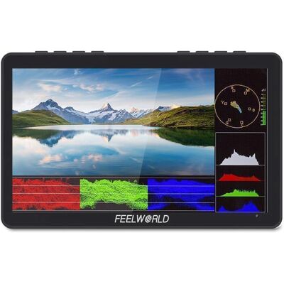 Feelworld F5 Pro V4 Kameramonitor - 6" Full HD Érintőképernyő, Fekete Feelworld F5 Pro V4 Kameramonitor - 6" Full HD Érintőképernyő, Fekete