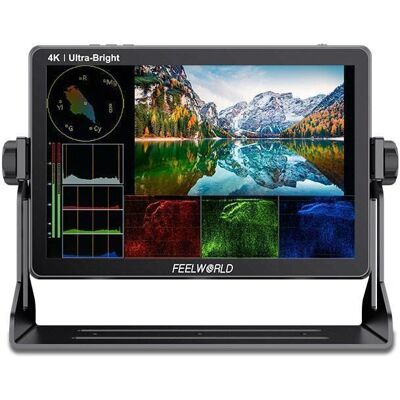 Moniteur de caméra Feelworld LUT11S - Écran tactile 10,1 pouces - Noir - Moniteur caméra Moniteur de caméra Feelworld LUT11S - Écran tactile 10,1 pouces - Noir - Moniteur caméra