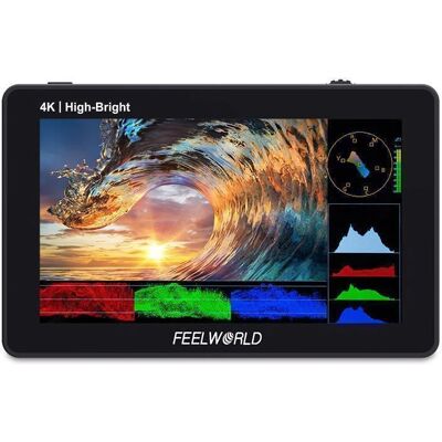Feelworld F6 PLUSX 14 cm (5.5") Monitor de cameră cu ecran tactil HDMI 4K Feelworld F6 PLUSX 14 cm (5.5") Monitor de cameră cu ecran tactil HDMI 4K