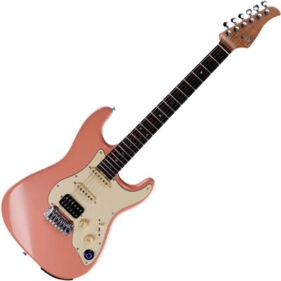 GTRS P800 Flamingo Pink - Elektrisk gitarre med effekter GTRS P800 Flamingo Pink - Elektrisk gitarre med effekter