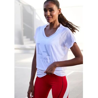 LASCANA ACTIVE Digital Mauve Funktionsshirt - Sportliches Damenoberteil LASCANA ACTIVE Digital Mauve Funktionsshirt - Sportliches Damenoberteil