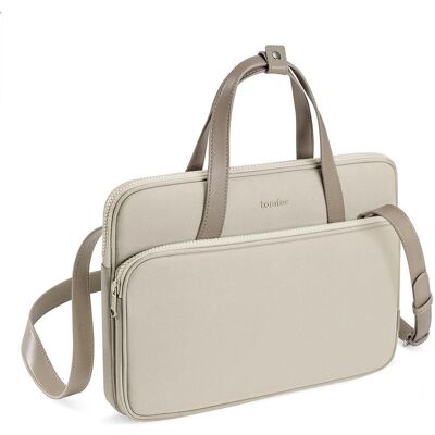 Tomtoc - Premium H22 - Khaki - MacBook Pro 14 - Sac pour ordinateur portable - Publicité Tomtoc - Premium H22 - Khaki - MacBook Pro 14 - Sac pour ordinateur portable - Publicité