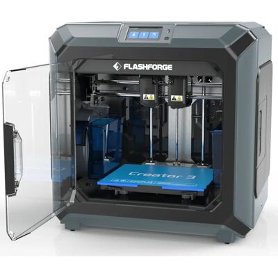Flashforge Creator 3 Pro Imprimante 3D Wi-Fi - Imprimante 3D de Haute Qualité avec Double Extrudeur Flashforge Creator 3 Pro Imprimante 3D Wi-Fi - Imprimante 3D de Haute Qualité avec Double Extrudeur