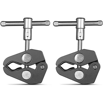 SmallRig 2058 Kamera Montering Klämma - Stödjer 1/4" och 3/8" gängor SmallRig 2058 Kamera Montering Klämma - Stödjer 1/4" och 3/8" gängor