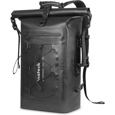 Inateck BP06001 30L Schwarzer Rucksack Wasserdicht Mehrere Taschen Belüftung Inateck BP06001 30L Schwarzer Rucksack Wasserdicht Mehrere Taschen Belüftung