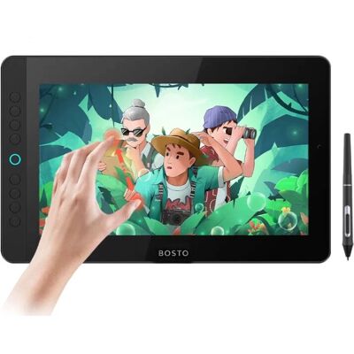 Bosto Grafika Tablet BT-12HDK-T - Z ekranem LCD 11,6 cala, 1920x1080, Czarny Bosto Grafika Tablet BT-12HDK-T - Z ekranem LCD 11,6 cala, 1920x1080, Czarny