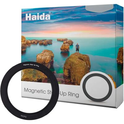 Anillo adaptador magnético Haida 72-77mm - Para filtros en lentes Anillo adaptador magnético Haida 72-77mm - Para filtros en lentes