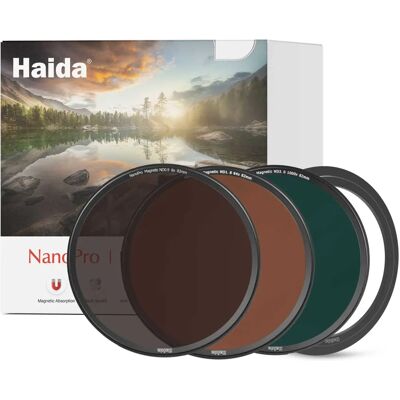 Kit de filtros magnéticos Haida 77-82mm ND8 ND64 ND1000 - Filtros para cámara Kit de filtros magnéticos Haida 77-82mm ND8 ND64 ND1000 - Filtros para cámara