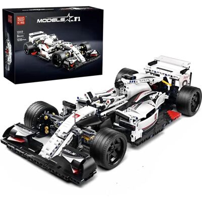Mould King Formula F1 Samochód Wyścigowy - Klocki Budowlane Wysokie Trudności Mould King Formula F1 Samochód Wyścigowy - Klocki Budowlane Wysokie Trudności