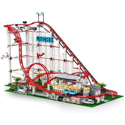 MOULD KING 11014 Bloc de montagnes russes techniques - Compatible avec 10261 - Publicité MOULD KING 11014 Bloc de montagnes russes techniques - Compatible avec 10261 - Publicité
