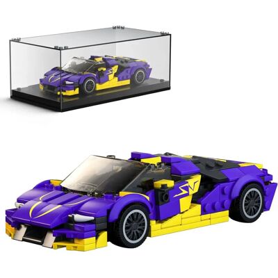 Mould King Speed Champion CENTENNIAL BUL Supercar 27054 Konstruktionsset Spielzeug - Lernmodell Auto Baustein für Kinder 8+ Mould King Speed Champion CENTENNIAL BUL Supercar 27054 Konstruktionsset Spielzeug - Lernmodell Auto Baustein für Kinder 8+