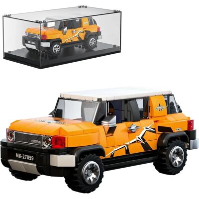 Mould King Land Cruiser Bausatz - Sammlermodellauto - 414 Teile Mould King Land Cruiser Bausatz - Sammlermodellauto - 414 Teile