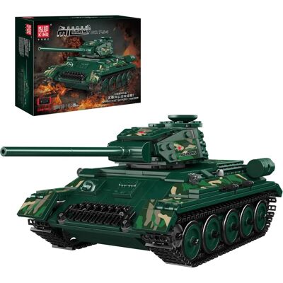 Zestaw Modelu Czołgu T-34 od Mould King - 800 Elementów - Edukacyjny i Kolekcjonerski Zestaw Modelu Czołgu T-34 od Mould King - 800 Elementów - Edukacyjny i Kolekcjonerski
