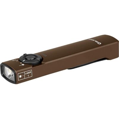 Torcia LED OLIGHT Arkfeld con doppia sorgente - Desert Tan Torcia LED OLIGHT Arkfeld con doppia sorgente - Desert Tan