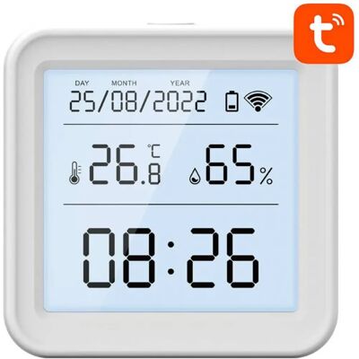 Sensore di Temperatura e Umidità Gosund S6 - Wi-Fi, Schermo LCD Sensore di Temperatura e Umidità Gosund S6 - Wi-Fi, Schermo LCD