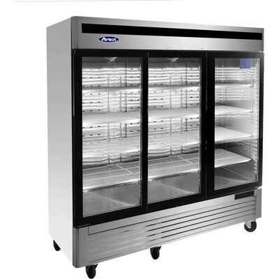 ATOSA - Armoire réfrigérée vitrée 3 portes - 2050 L - Réfrigérateur commercial - Publicité ATOSA - Armoire réfrigérée vitrée 3 portes - 2050 L - Réfrigérateur commercial - Publicité