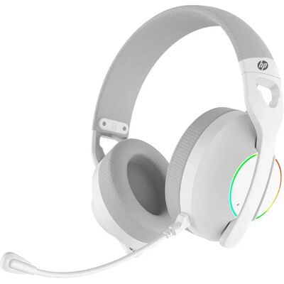 Casque HP DHE-8003U - Blanc, Micro, Contrôle Volume - Publicité Casque HP DHE-8003U - Blanc, Micro, Contrôle Volume - Publicité