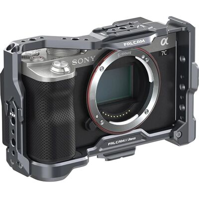 Falcam Sony A7C Cage – Leichtes Aluminium – Kamera Cage Falcam Sony A7C Cage – Leichtes Aluminium – Kamera Cage