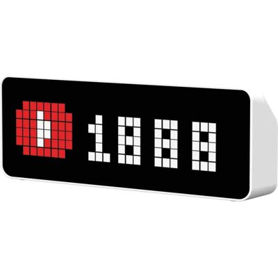 Ulanzi TC001 Montre Numérique - Météo & Réseaux Sociaux - Publicité Ulanzi TC001 Montre Numérique - Météo & Réseaux Sociaux - Publicité