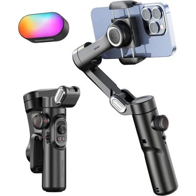 AOCHUAN Tragbarer 3-Achsen Gimbal mit Fülllicht - Smartphone Zubehör AOCHUAN Tragbarer 3-Achsen Gimbal mit Fülllicht - Smartphone Zubehör