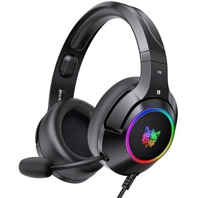 Onikuma K9 Gaming-Headset - RGB, Schwarz Onikuma K9 Gaming-Headset - RGB, Schwarz