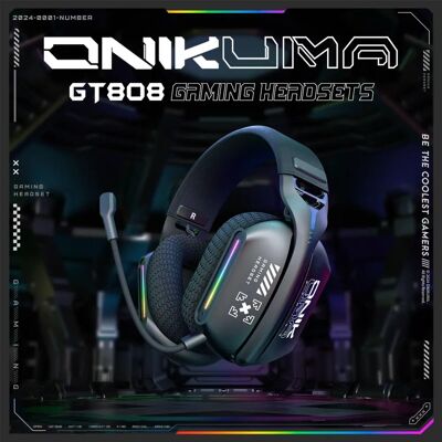 ONIKUMA - GT808 - 2.4G/Bluetooth - Gaming headset ONIKUMA - GT808 - 2.4G/Bluetooth - Gaming headset