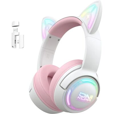 ONIKUMA - GT838 - Rosa - Wireless - Headset ONIKUMA - GT838 - Rosa - Wireless - Headset