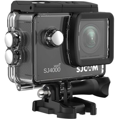 SJCAM SJ4000 WiFi Action-Kamera - Schwarz, 12MP, 4K, Wasserdicht SJCAM SJ4000 WiFi Action-Kamera - Schwarz, 12MP, 4K, Wasserdicht