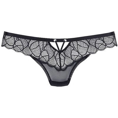 LASCANA Schwarze Spitzenstring - Damen Unterwäsche LASCANA Schwarze Spitzenstring - Damen Unterwäsche