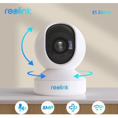 REOLINK - E1 Zoom - 5MP - Telecamera di sicurezza REOLINK - E1 Zoom - 5MP - Telecamera di sicurezza